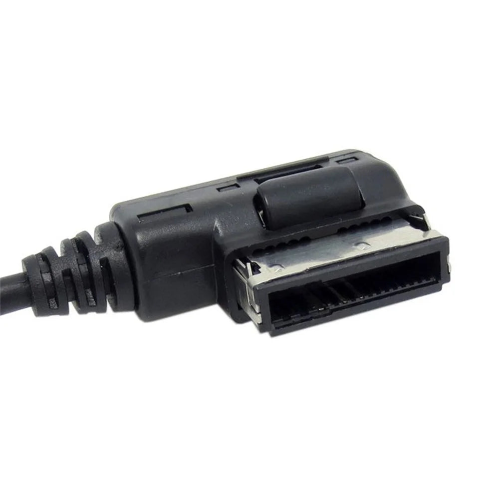 CY CA-026-0.3M Media in AMI MDI to Stereo 3.5mm Audio Aux Adapter Cable for Car VW AUDI 2014 A4 A6 Q5 Q7 & iPhone5 iPad Mini - 3