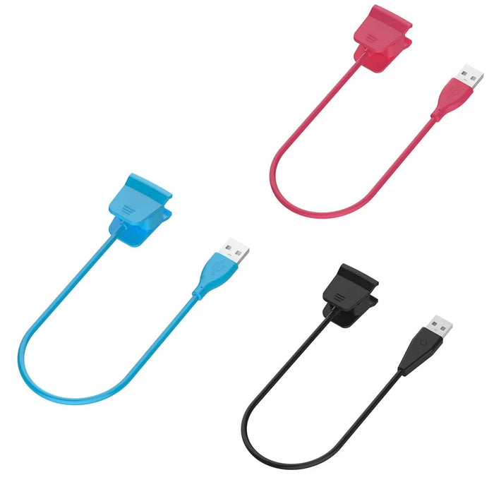 55cm Replacement USB Charging Cable Cord for Fitbit Alta HR - Black - 5
