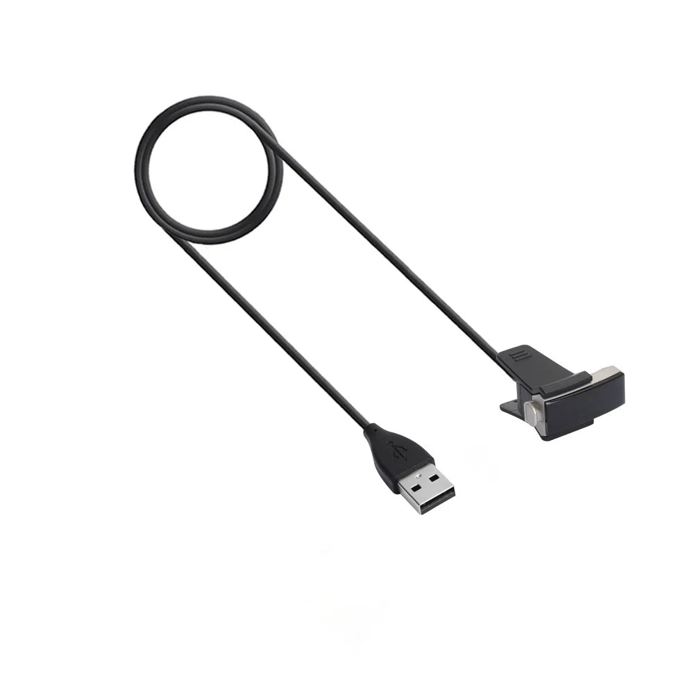 30cm Replacement USB Charging Cable for Fitbit Alta / Ace - Black - 1