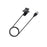 30cm Replacement USB Charging Cable for Fitbit Alta / Ace - Black - 3