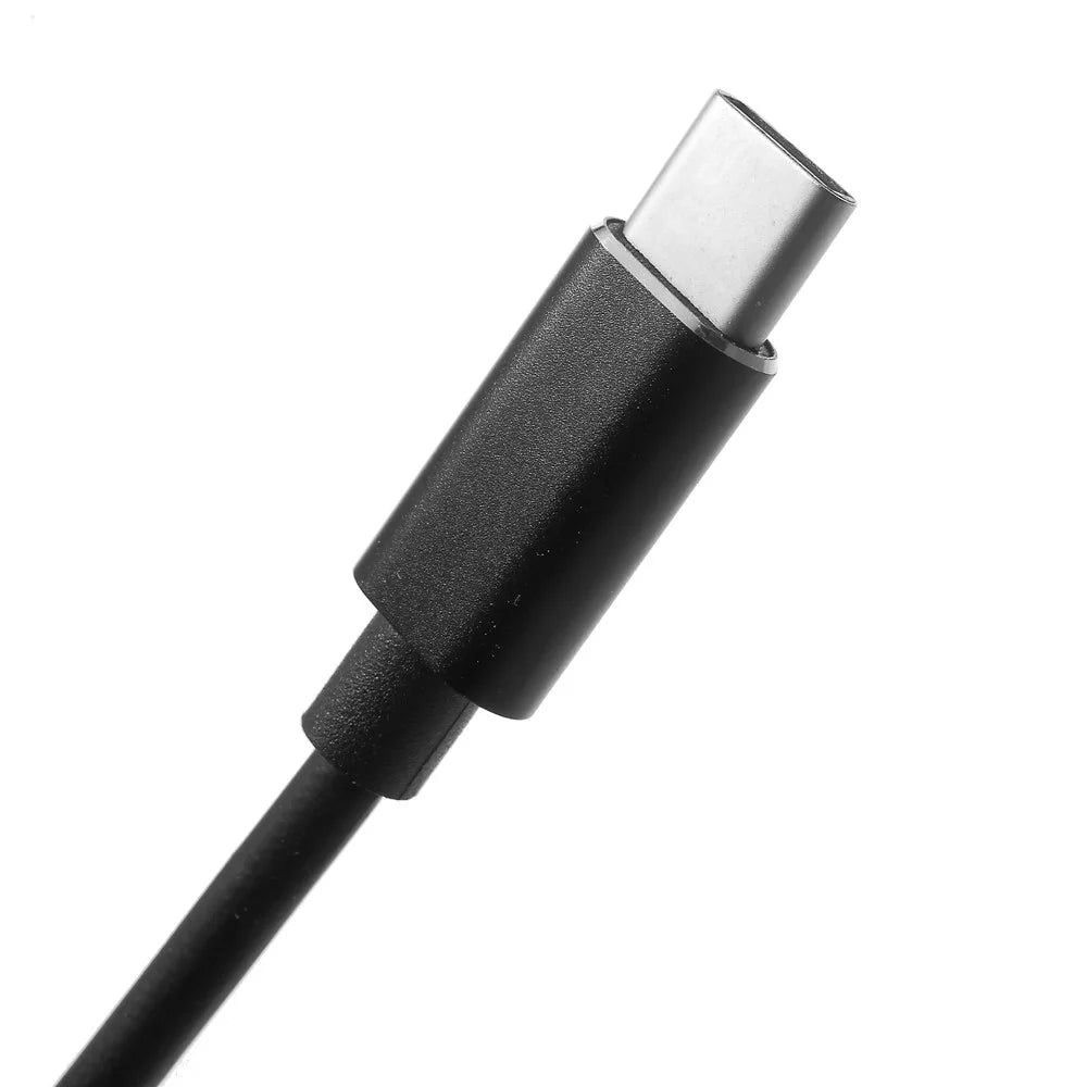 USB Type-C to 3.5mm Jack Aux Audio + Type-C Female Charging Port Cable Adapter - 3