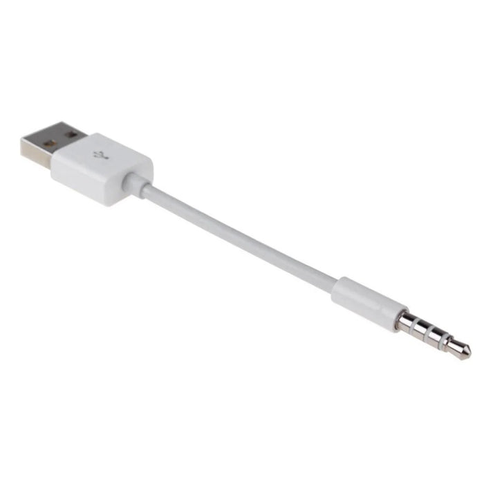 0.15m Anti-interference 3.5mm Male AUX Audio Jack to USB 2.0 Male Adapter Cord - 2