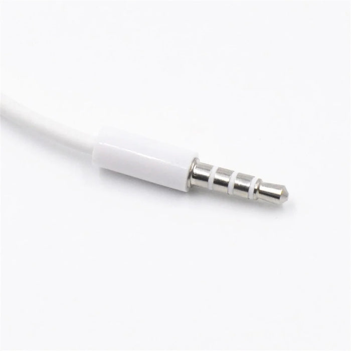 0.15m Anti-interference 3.5mm Male AUX Audio Jack to USB 2.0 Male Adapter Cord - 4