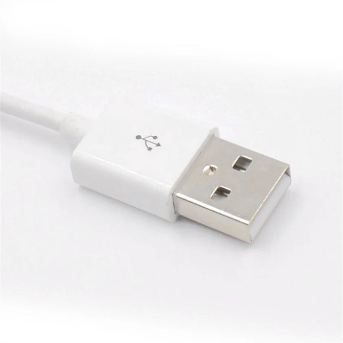 0.15m Anti-interference 3.5mm Male AUX Audio Jack to USB 2.0 Male Adapter Cord - 5