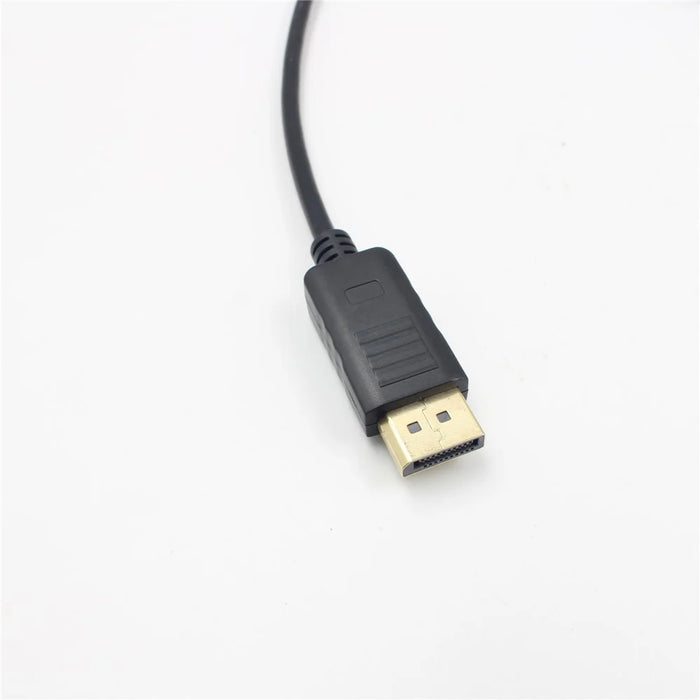 1.8m DisplayPort DP Male to DVI-D Cord Cable Adapter - 4