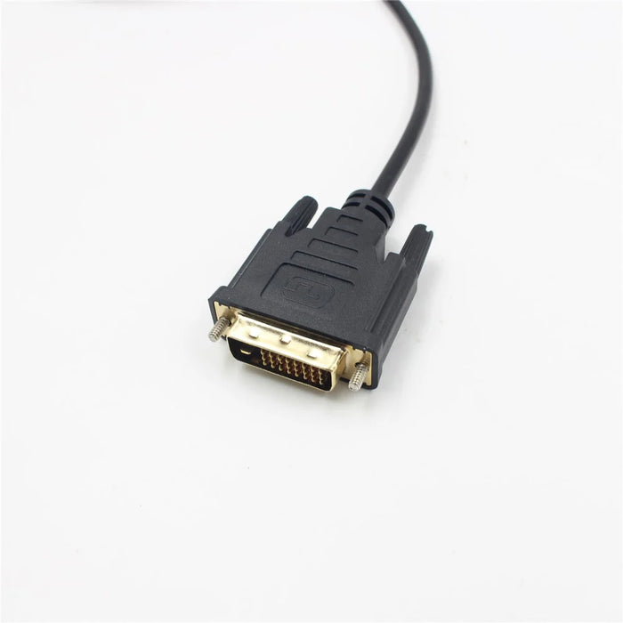 1.8m DisplayPort DP Male to DVI-D Cord Cable Adapter - 5