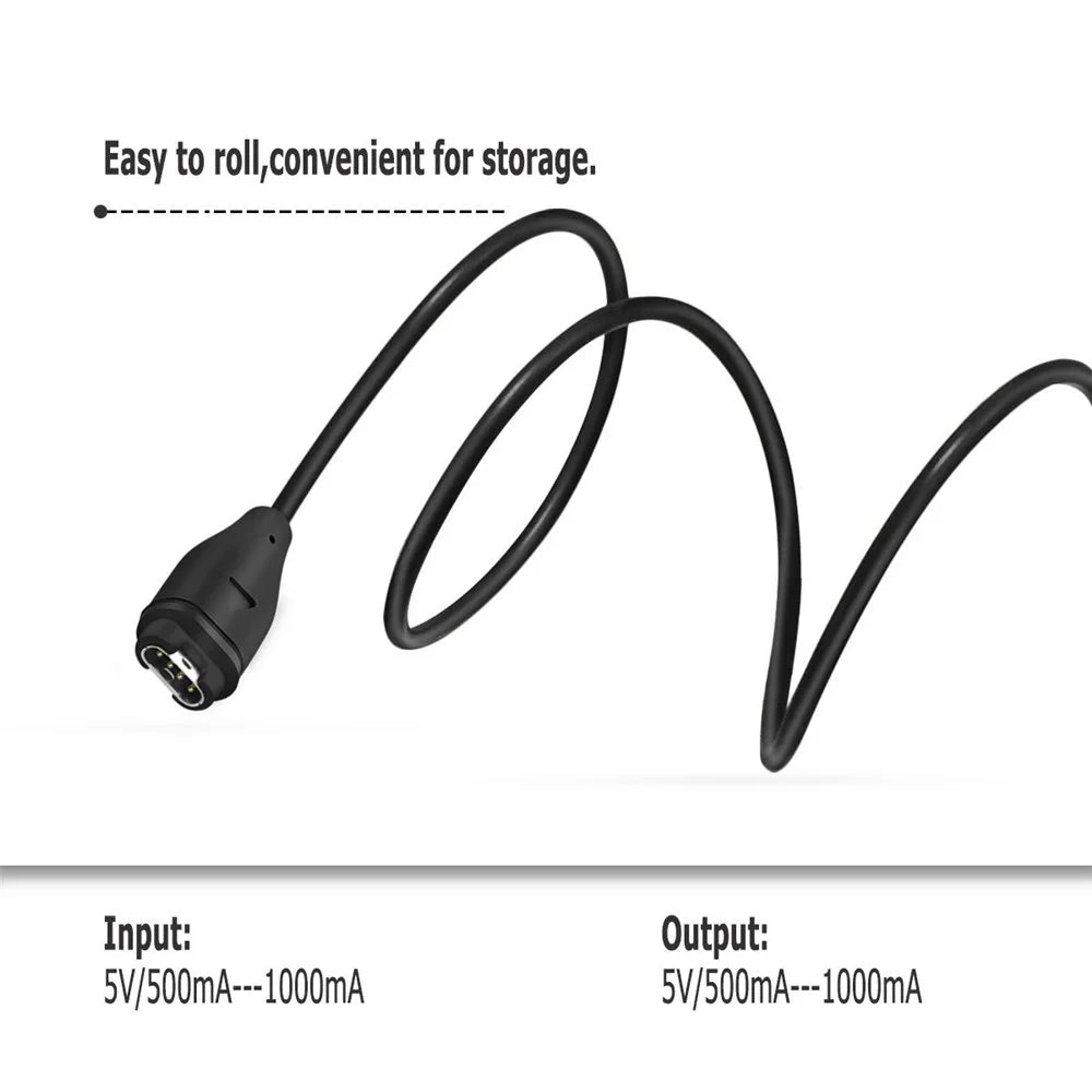 1m Charge Cable for Garmin Fenix 5S / 5 / 5X / Forerunner 158 / Venu 2 Smart Watch Charging Cord - 2