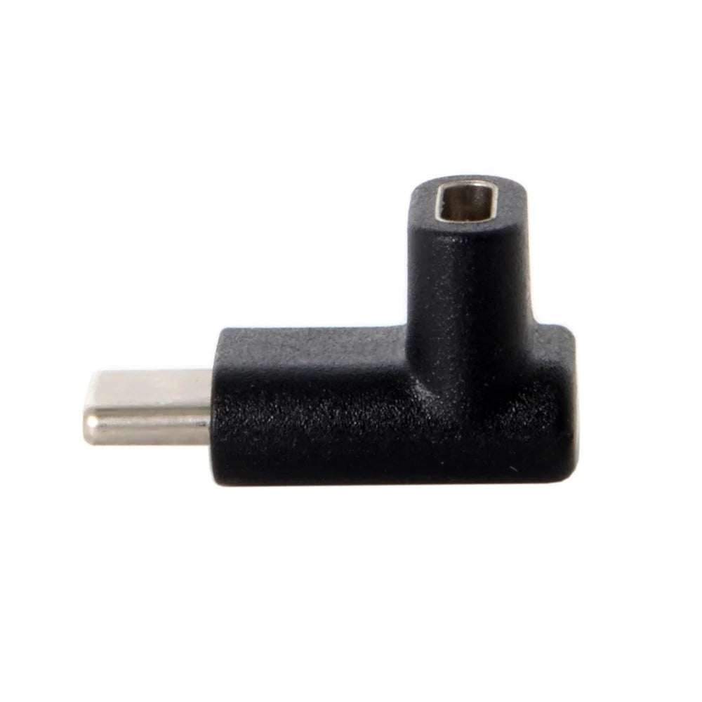 90 Degree Up or Down Angled Reversible USB 3.1 Type-C Male to Female Extension Adapter for Laptop, Phone - 7