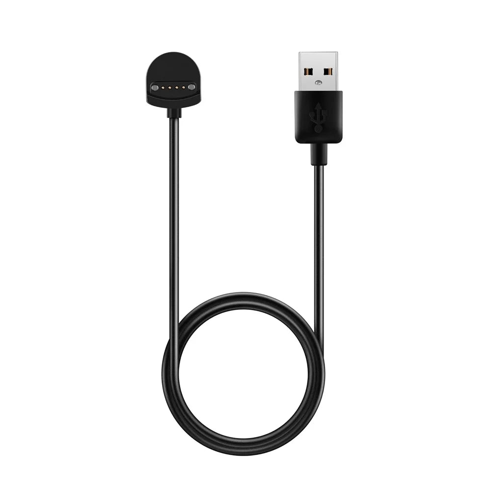 USB Cable Charging Dock Station for Ticwatch S Smartwatch - Black - 1