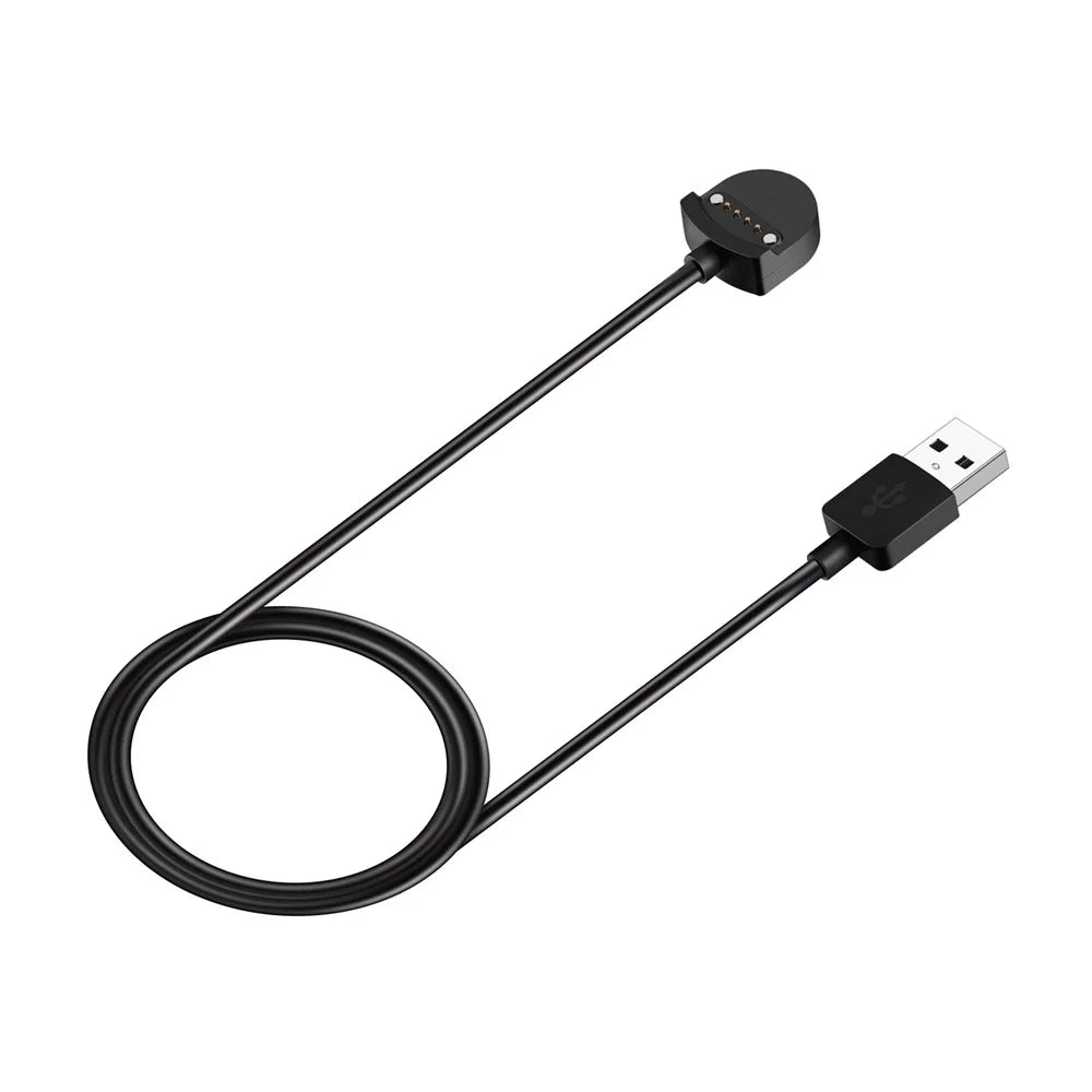 USB Cable Charging Dock Station for Ticwatch S Smartwatch - Black - 2