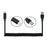 CY UC-080 USB-C Male to USB3.0 A Male Spring Cable - 6