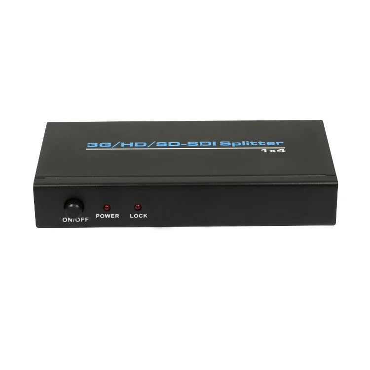 SDI Splitter 1x4 Supports 3G-SDI, HD-SDI, SD-SDI (1 Input and 4 Outputs) - AU Plug - 3