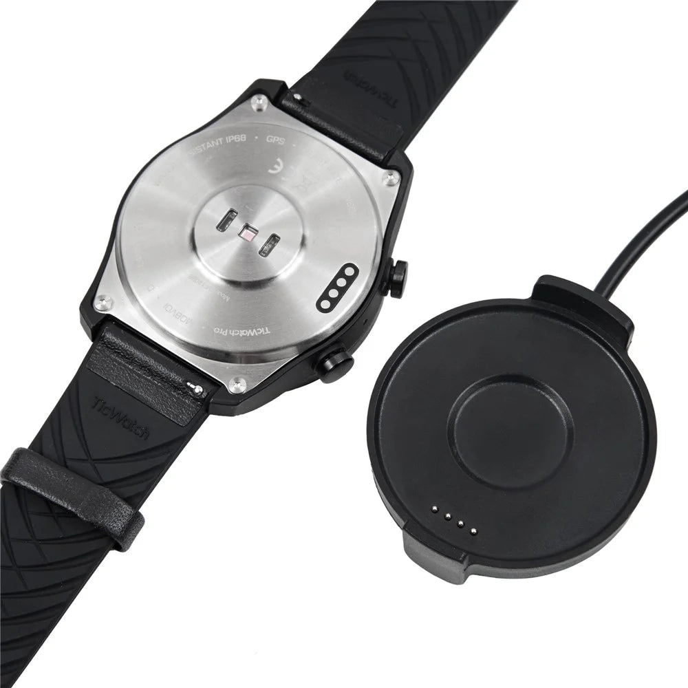 1.0M USB Charging Cable for TicWatch Pro/TicWatch Pro (2020) Smartwatch - Black - 5