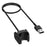 For Fitbit Charge 3/4 55cm USB Charging Cable Cord Clip Watch Charger Dock - 1