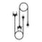 For Fitbit Charge 3/4 55cm USB Charging Cable Cord Clip Watch Charger Dock - 6