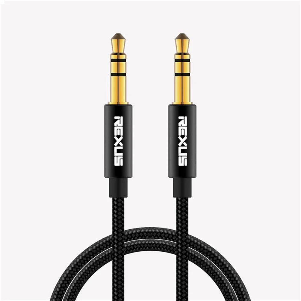 3.5mm Gold-plated Male to Male AUX Audio Cable 10m - 1