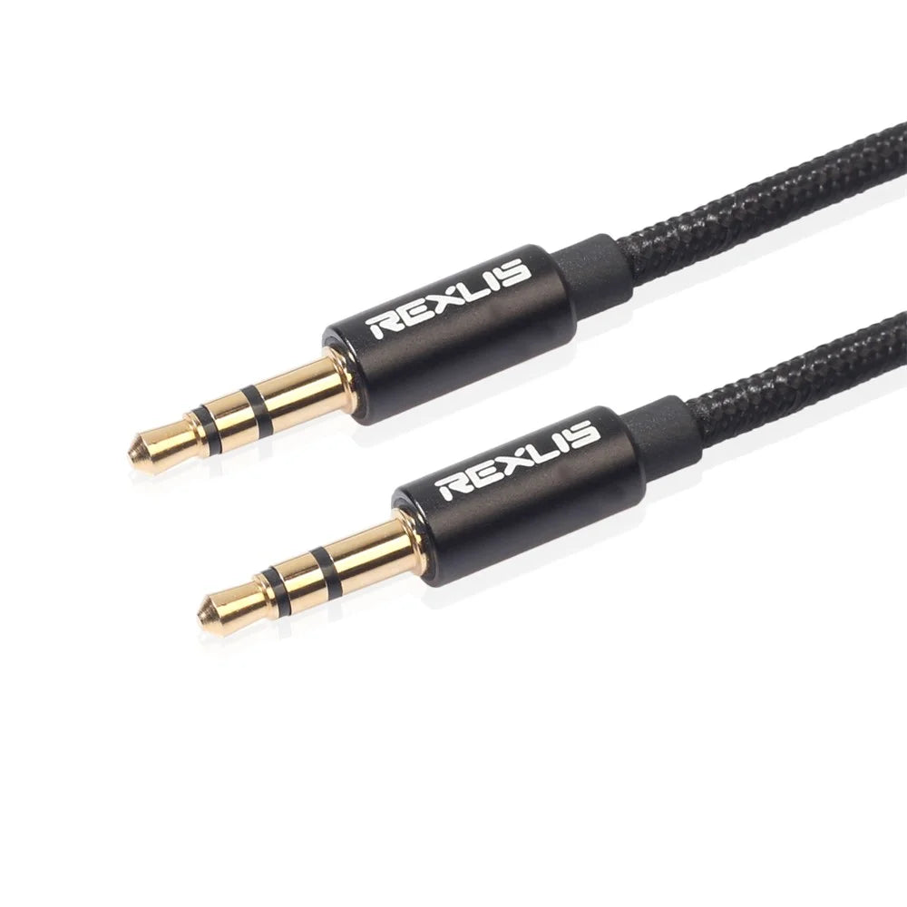3.5mm Gold-plated Male to Male AUX Audio Cable 10m - 5