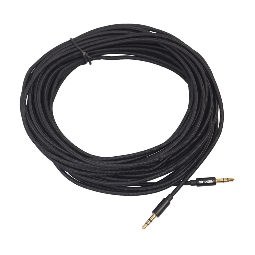 3.5mm Gold-plated Male to Male AUX Audio Cable 10m - 7