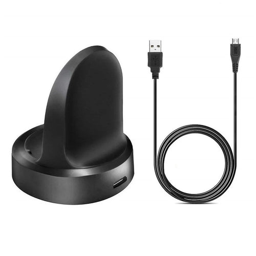 For Samsung Galaxy Watch SM-R800 SM-R810 Charger Dock Wireless Charging Cradle with USB Cable - 1