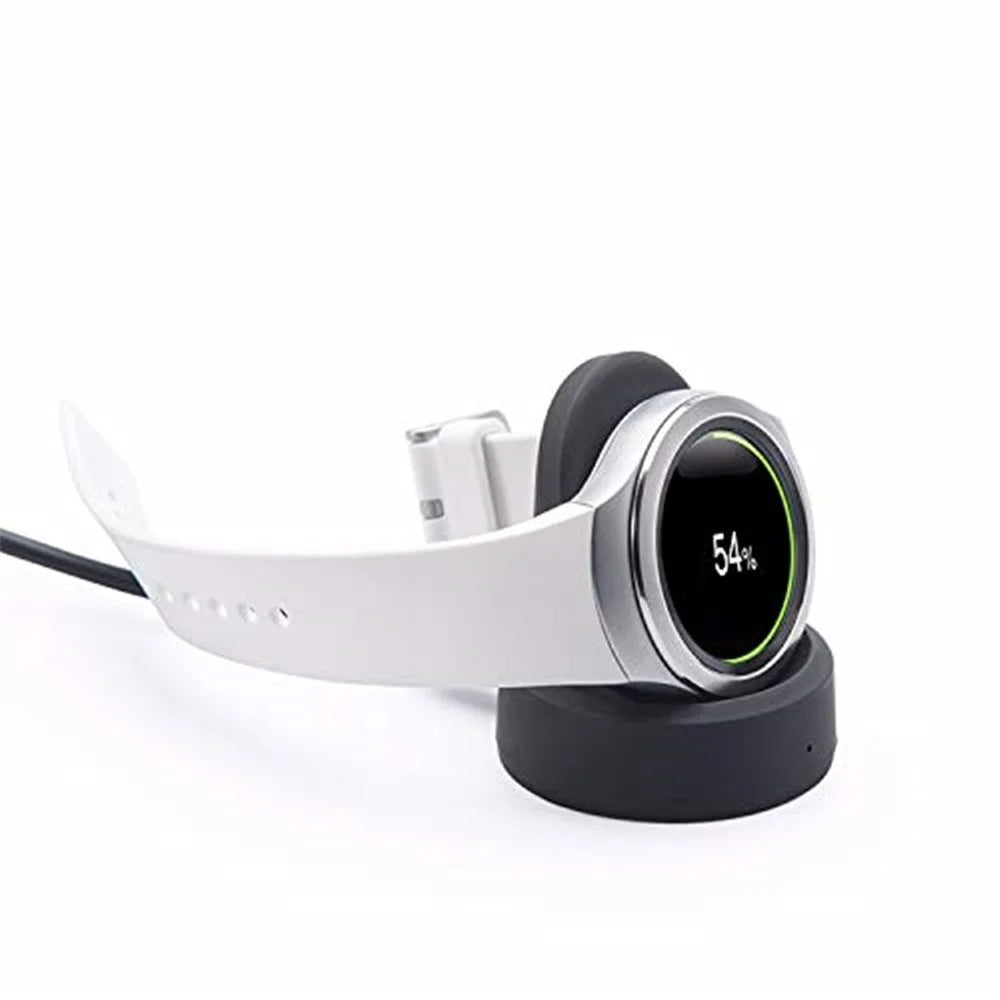 For Samsung Galaxy Watch SM-R800 SM-R810 Charger Dock Wireless Charging Cradle with USB Cable - 2