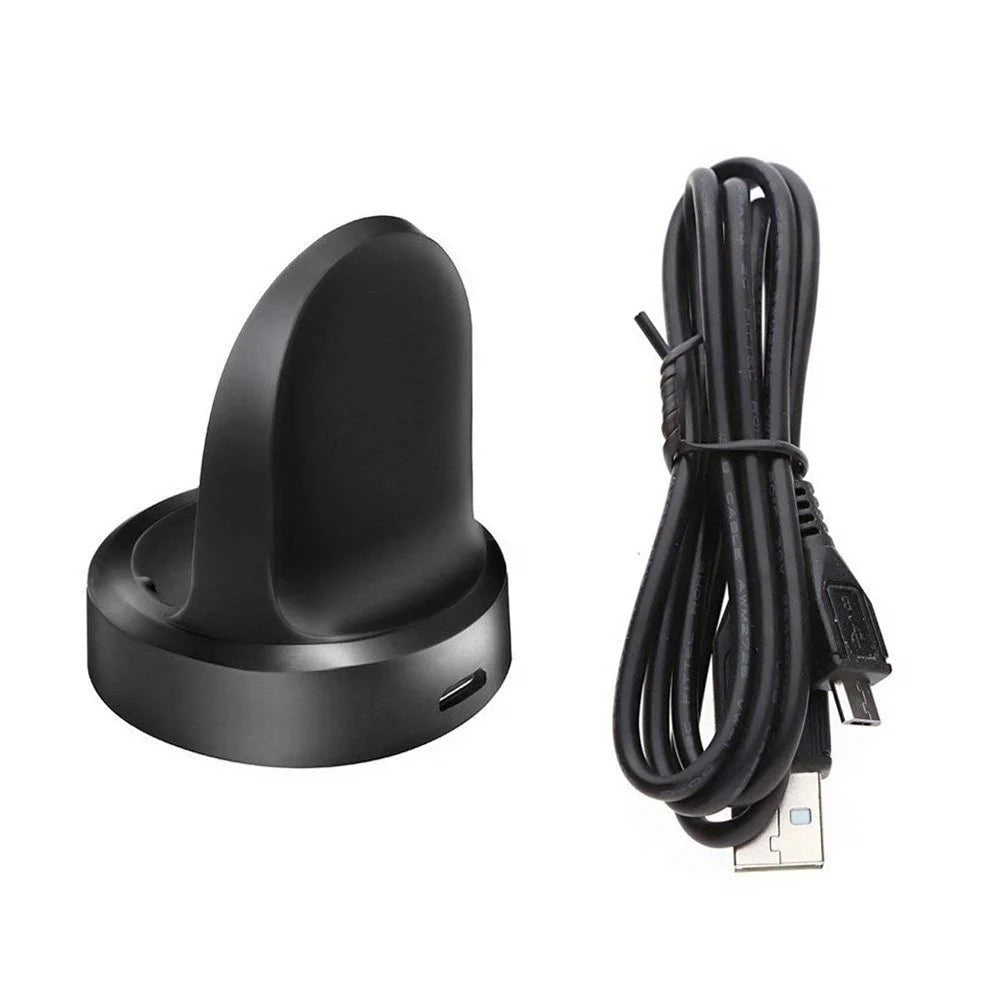 For Samsung Galaxy Watch SM-R800 SM-R810 Charger Dock Wireless Charging Cradle with USB Cable - 4