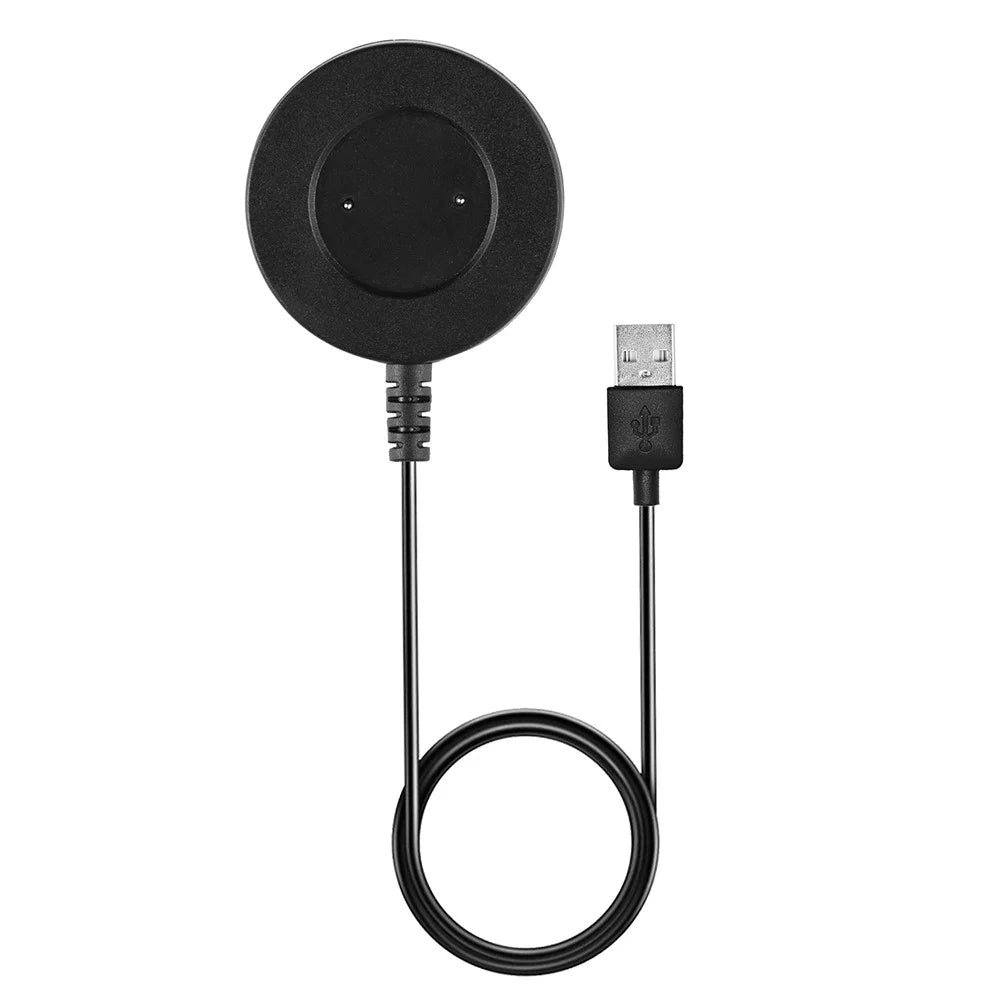 Universal USB Magnetic Charging Dock Charger Cable Adapter for Huawei Honor GS Pro / Watch GT / GT2 / GT 2e / Honor Watch Magic - Black - 1