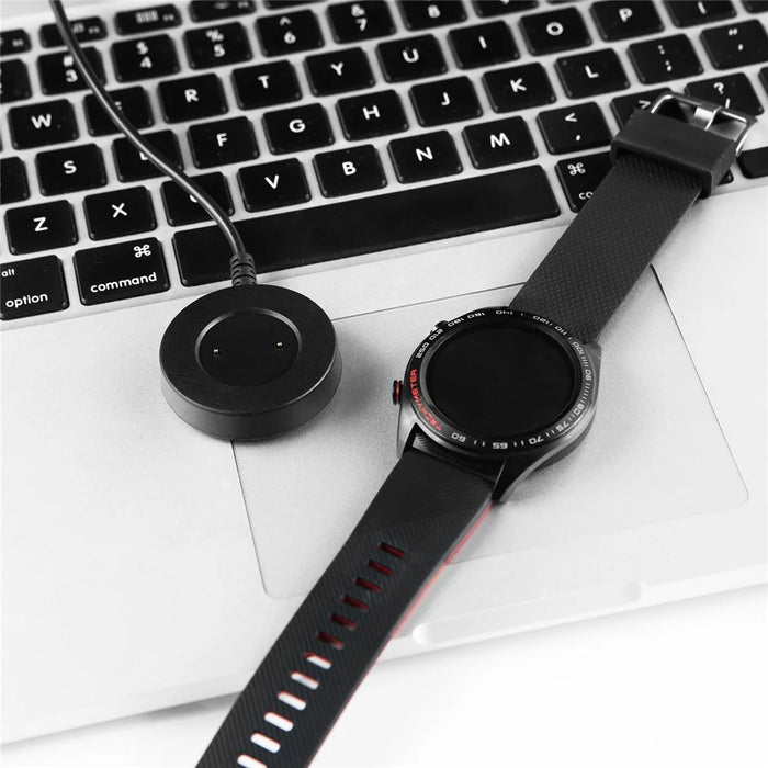 Universal USB Magnetic Charging Dock Charger Cable Adapter for Huawei Honor GS Pro / Watch GT / GT2 / GT 2e / Honor Watch Magic - Black - 5
