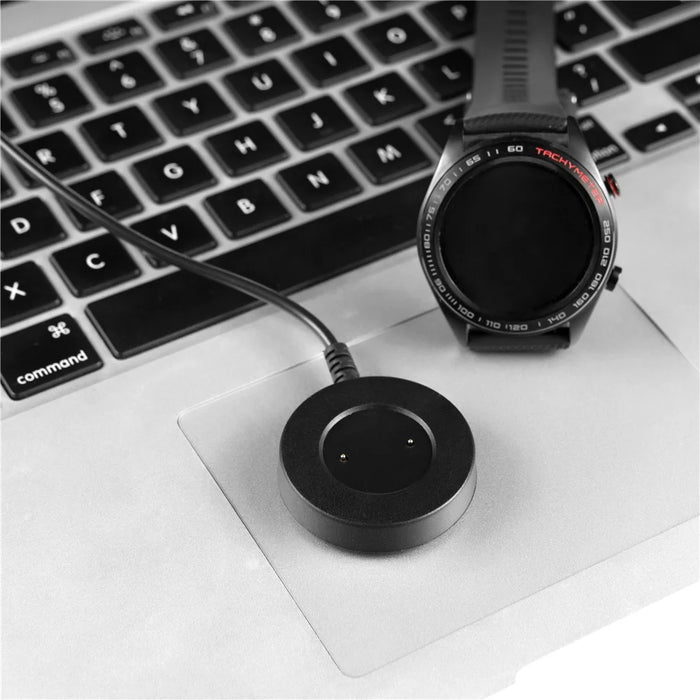 Universal USB Magnetic Charging Dock Charger Cable Adapter for Huawei Honor GS Pro / Watch GT / GT2 / GT 2e / Honor Watch Magic - Black - 7
