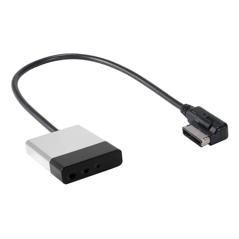 Media in AMI MDI to Bluetooth-compatible Audio Aux + USB Female Car Bluetooth-compatible Adapter Cable for VW Audi 3G 2G System - 1