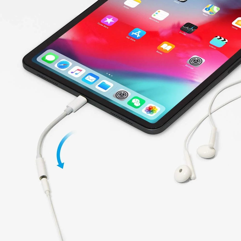 Type-C USB-C to Female 3.5mm Headphone Jack Adapter for iPad Pro 12.9-inch (2018) / Pro 11-inch (2018) / Huawei P20 / P20 Pro Etc. - 5