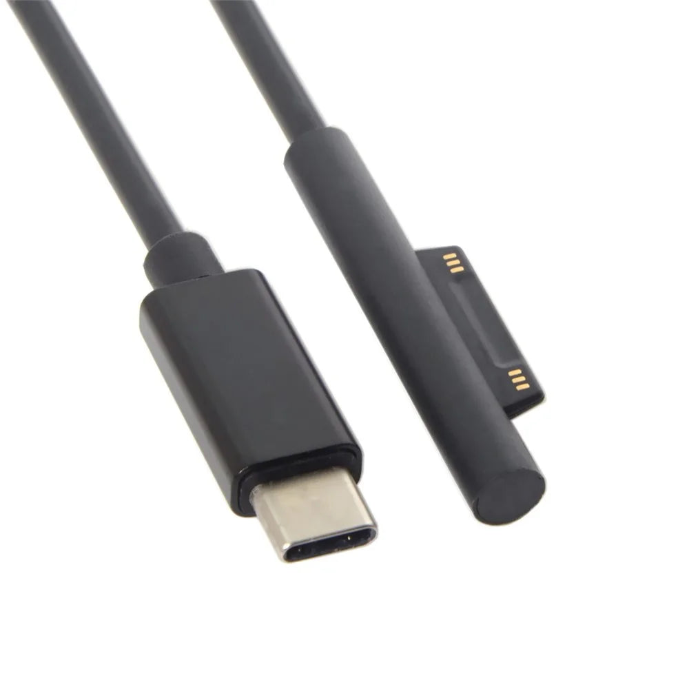 USB 3.1 Type C USB-C DC 12-15V to Surface Pro3 Pro4 Pro5 Pro6 Book Charge Cable - 2