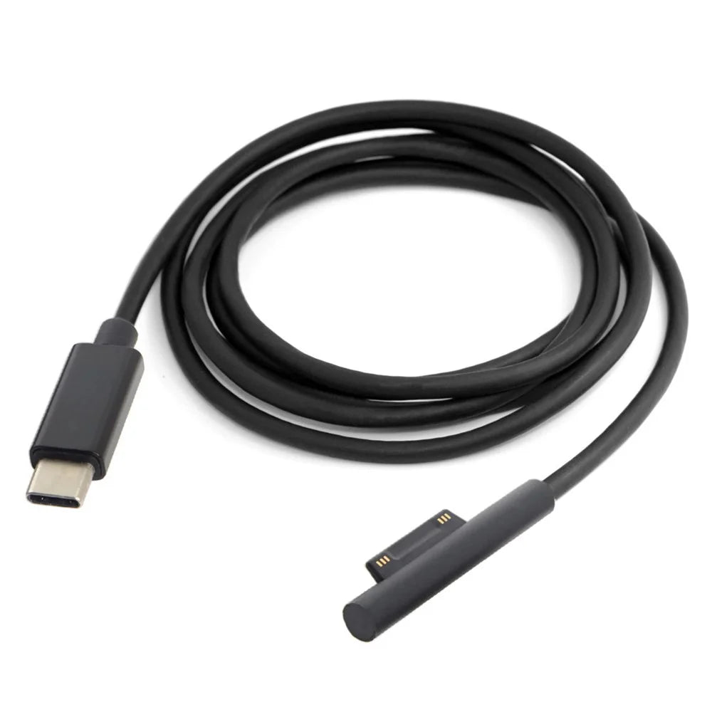 USB 3.1 Type C USB-C DC 12-15V to Surface Pro3 Pro4 Pro5 Pro6 Book Charge Cable - 6
