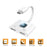 USB C Double Type-C Splitter Digital Audio Charging Adapter Converter Support PD Fast Charge - White - 1