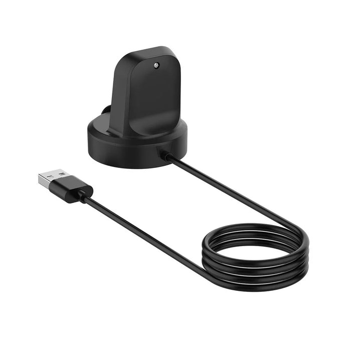 1m Smart Bracelet Charging Cable Magnetic Cradle Station Dock Holder Mount for Fitbit Inspire / Inspire HR - Black - 3