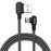 MCDODO CA-5282 Button Series for iPhone 15 Series Nylon Braided 1.8M Type-C USB Data Sync Charging Cable - Black - 1