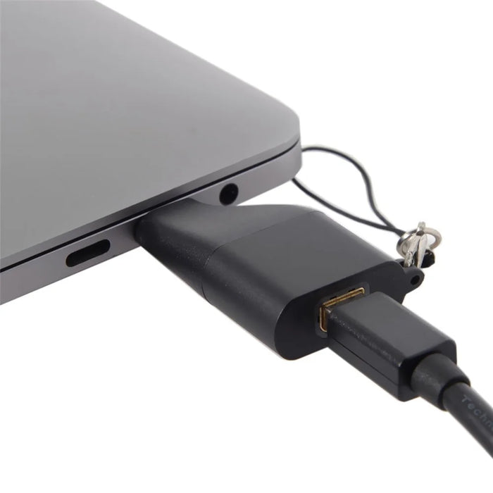 USB-C Type-C to Mini Displayport Converter Adapter 4K 2K with Chain for Tablet & Phone & Laptop - 7