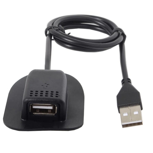 USB Male to USB Mount Female Cable Practical Convenient Outdoor Travel Camping External - 1