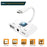 Type C to 3.5mm Headphone Jack OTG Adapter Converter USB-C to Music Audio OTG Card Reader - White - 1
