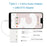 Type C to 3.5mm Headphone Jack OTG Adapter Converter USB-C to Music Audio OTG Card Reader - White - 6