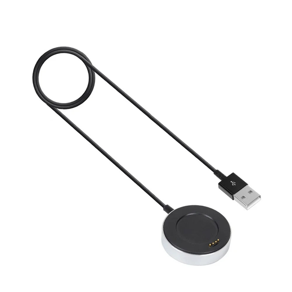 Magnetic Charging Cradle Smart Watch Charger Dock USB Cable for Huawei Watch 1 - Black - 1