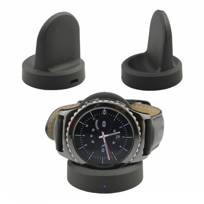 Wireless Stand Charger for Samsung Gear S3 Classic / Frontier Charging Dock with USB Cable - 1