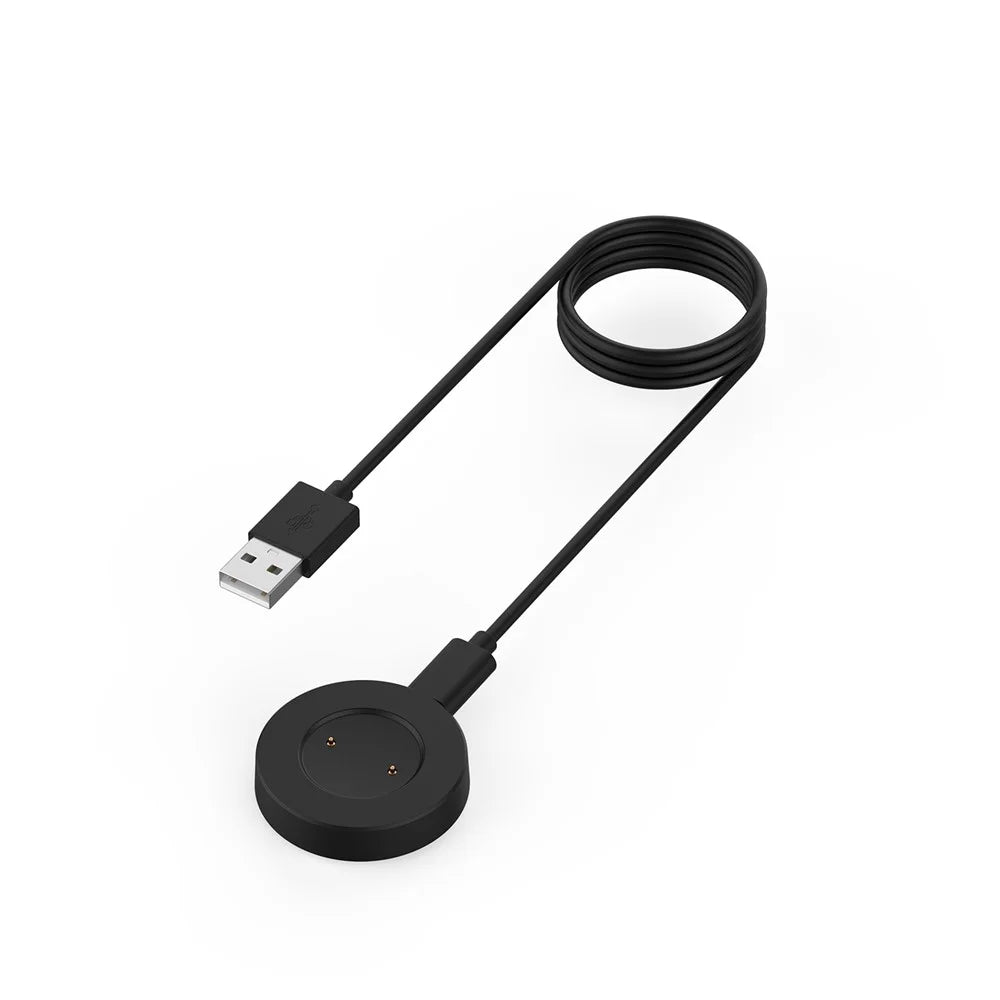 For Huawei Honor GS Pro/Watch GT Magic Magnetic 1m Charger Cable Smart Watch Charging Dock Charging Line Replacement - Black - 2
