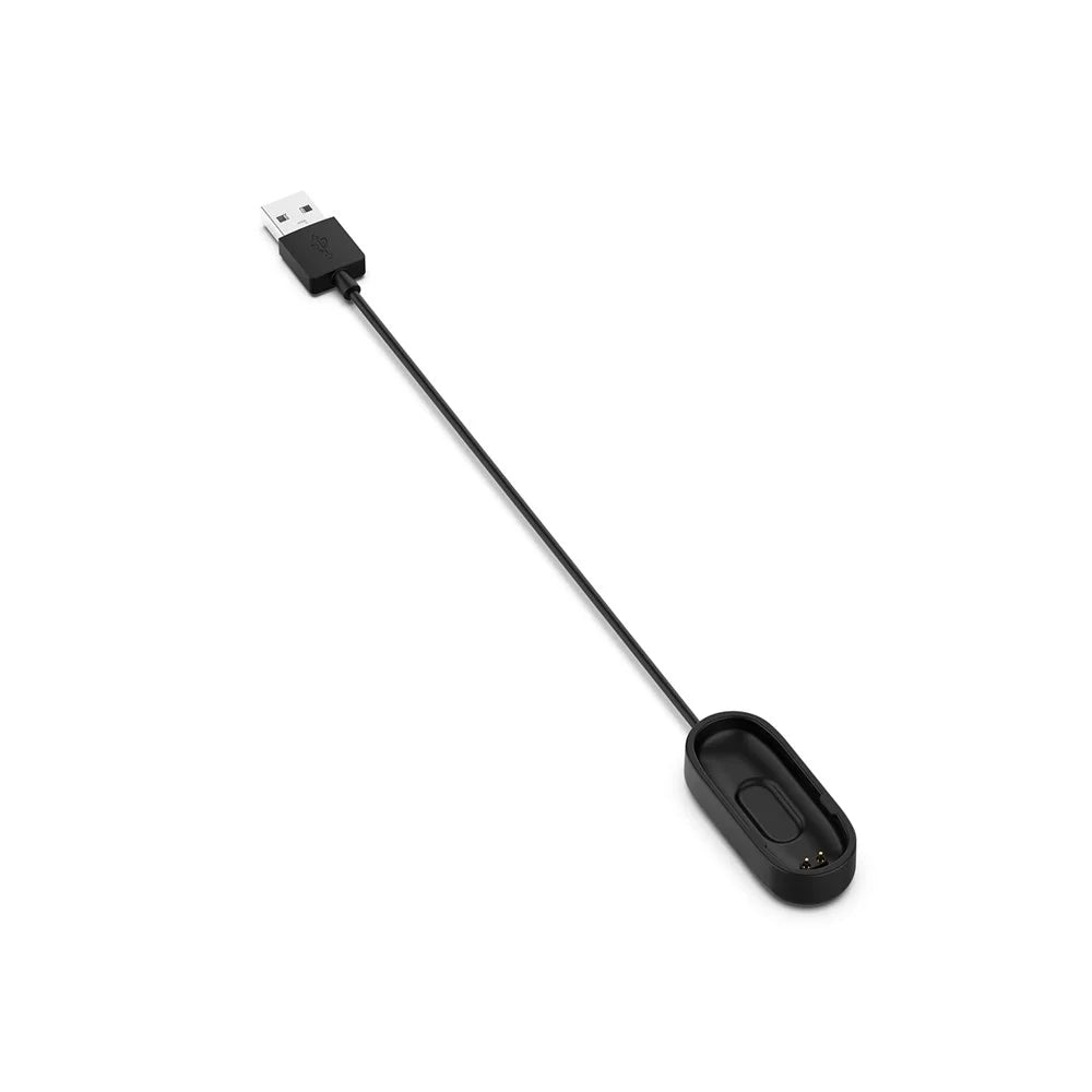 1m USB Charging Line Cradle ABS Charging Cable for Xiaomi Mi Smart Band 4 - Black - 4