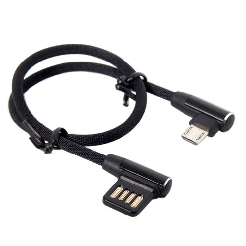 Micro USB 5pin to Left Angled 90 Degree USB 2.0 Data Cable - 1