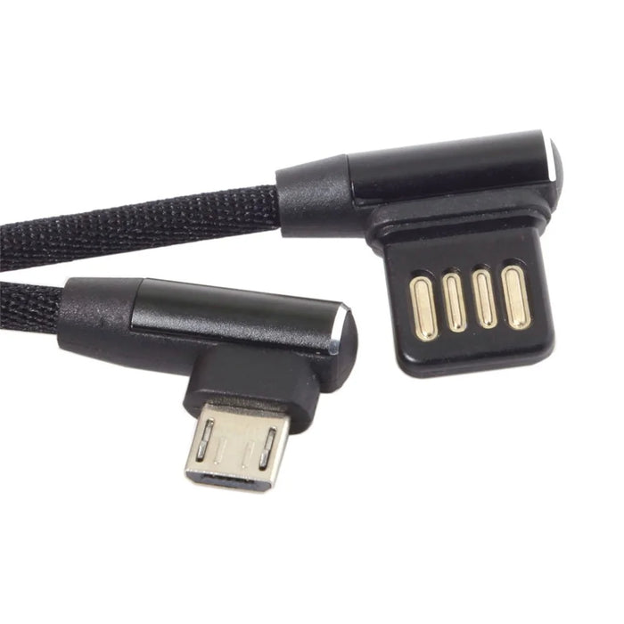Micro USB 5pin to Left Angled 90 Degree USB 2.0 Data Cable - 5