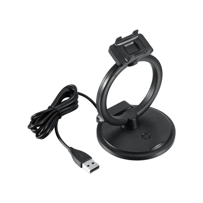 Multifunctional Charging Stand 2 in 1 Charger for Phone/Fitbit Charge 2 - Black - 1