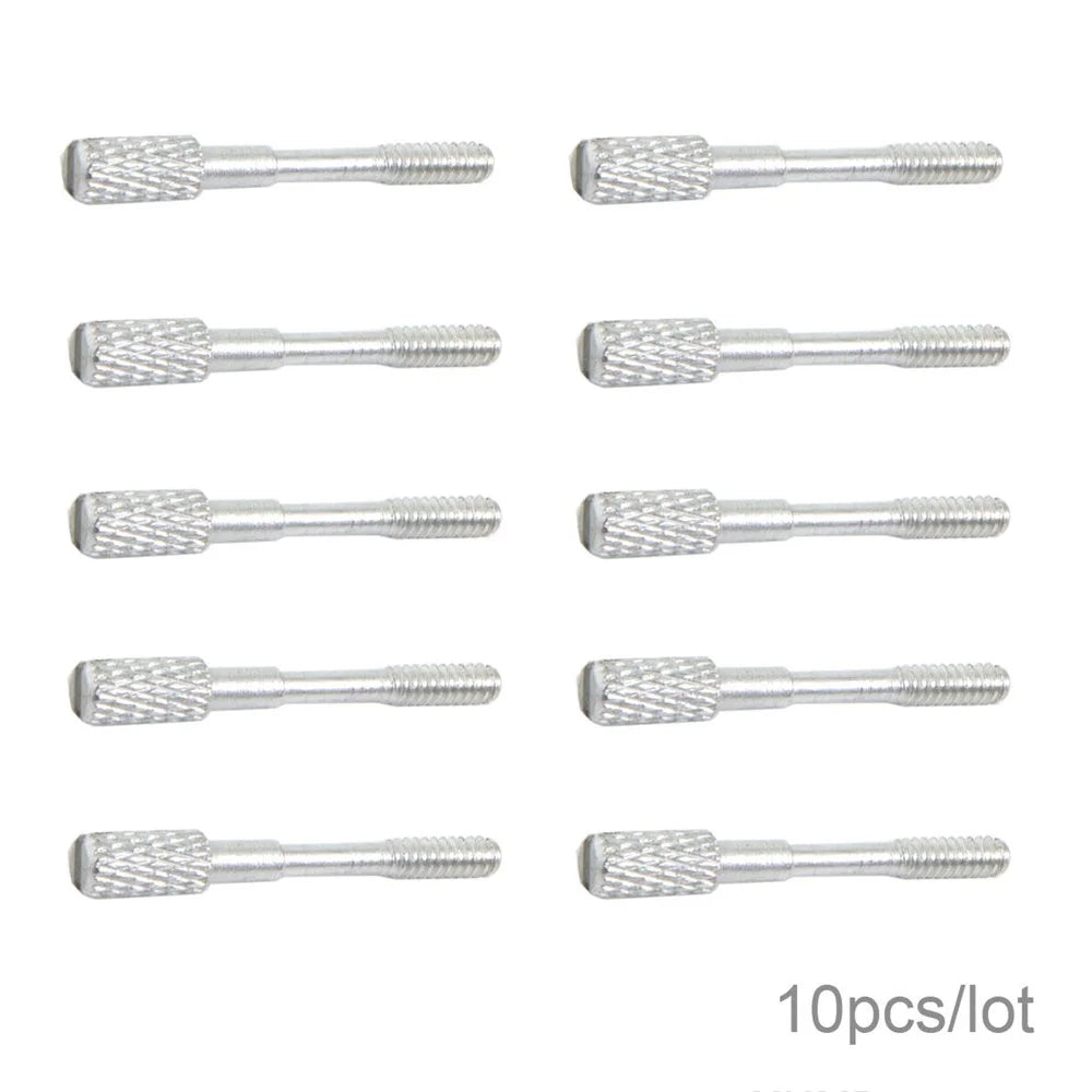 10Pcs/Lot Thumb Screws #4-40 UNC 25mm Length Stainless Steel (Type-C Male Head) for Computer Cable - 4
