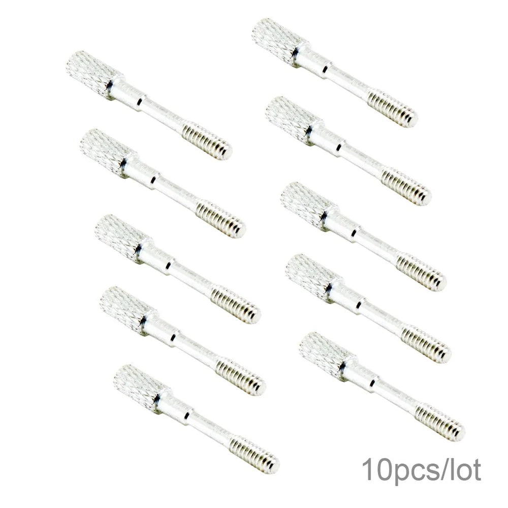 10Pcs/Lot Thumb Screws #4-40 UNC 25mm Length Stainless Steel (Type-C Male Head) for Computer Cable - 5