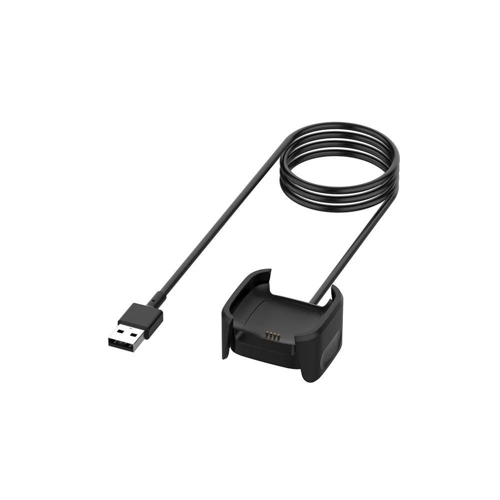 Portable Smart Watch Charger Base Dock USB Plug Charging Cable for Fitbit Versa 2 - 2
