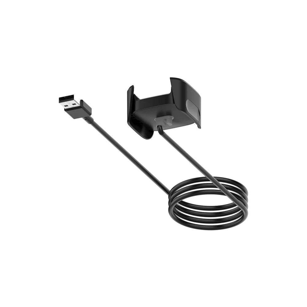 Portable Smart Watch Charger Base Dock USB Plug Charging Cable for Fitbit Versa 2 - 4